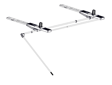Product of Holman 4A99H 140 Pound Yes Aluminum Ladder Rack 