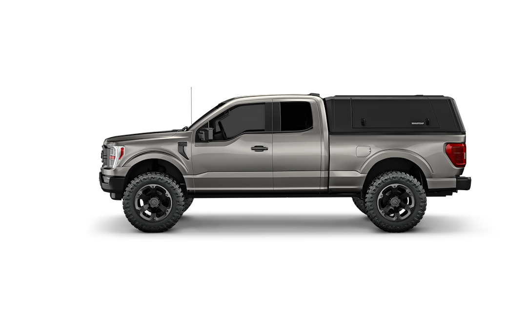 Product of SmartCap EA0307-MB Black Stainless Steel 5-Piece Truck Cap 