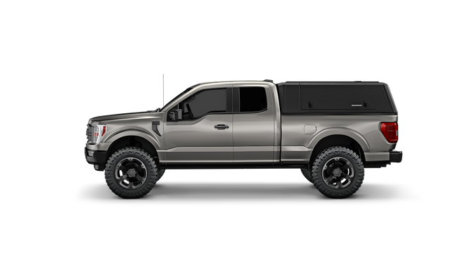 Product of SmartCap EA0307-MB Black Stainless Steel 5-Piece Truck Cap 