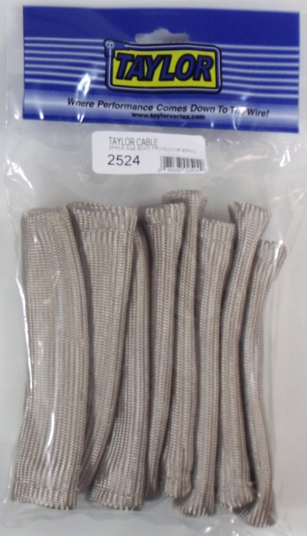 Taylor Cable 2524 Spark Plug Boot Heat Sleeve||2524 Pkgd.Jpg||86||t642524||1040777
