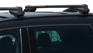 Product of G3 S.p.A. 61.300 30.32 Inch To 45.28 Inch Black Roof Rack Cross Bar - Set Of 2 