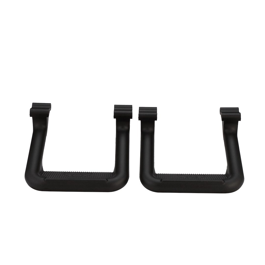 Product of Carr 101241 Black Matte Textured Powder Coated Aluminum Truck Step