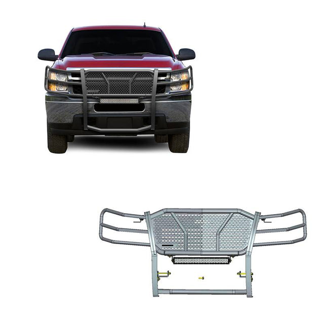 Black Horse Offroad Ru-Chsi07-B-Kit Grille Guard||ru-Chsi07-B-Kit.Jpeg||85||blkchsi07bkit||2238399