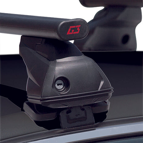 Product of G3 S.p.A. 65.130 50 Inch Black Roof Rack Cross Bar - Set Of 2 