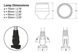 Product of Hella Marine Lights 980960461 Lights Utility