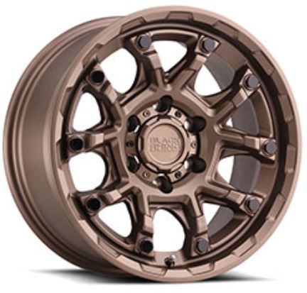 Product of Black Rhino Wheels 17x8.5 Bronze With Black Bolts Wheel - 5x5.00 Bolt Pattern 