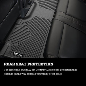 Product of Husky Liner X-act Contour™ 53498 Black Thermoplastic Elastomer (TPE) Floor Liner 