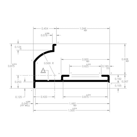 Ap Products 021-56202-8 Drip Rail||021-56202-8_1.Jpg||86||a1w021562028||1198368
