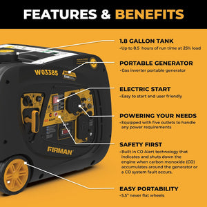 Firman W03385 Generator Power||||92||firw03385||2018912