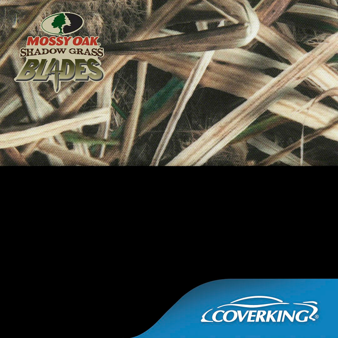 Product of Coverking CSC2MO07CH9628 Custom Mossy Oak Shadow Grass Blades/ Black Sides Neosupreme Seat Cover 