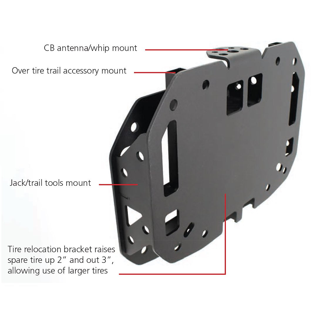 Go Rhino 372000t Spare Tire Carrier Spacer||gr_Spare-Tire-Relocation_372000t_008.Jpg||90||g26372000t||1097686