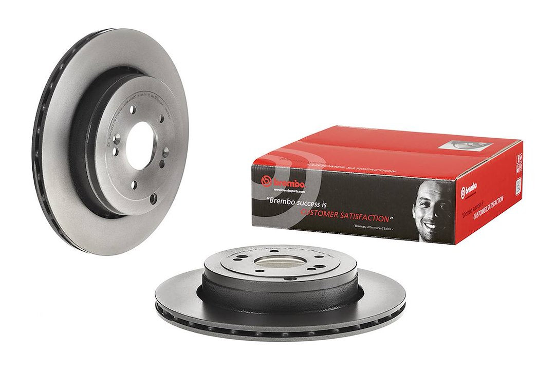 Product of Brembo 09A55511C02 Vented 1 Piece Brake Rotor 