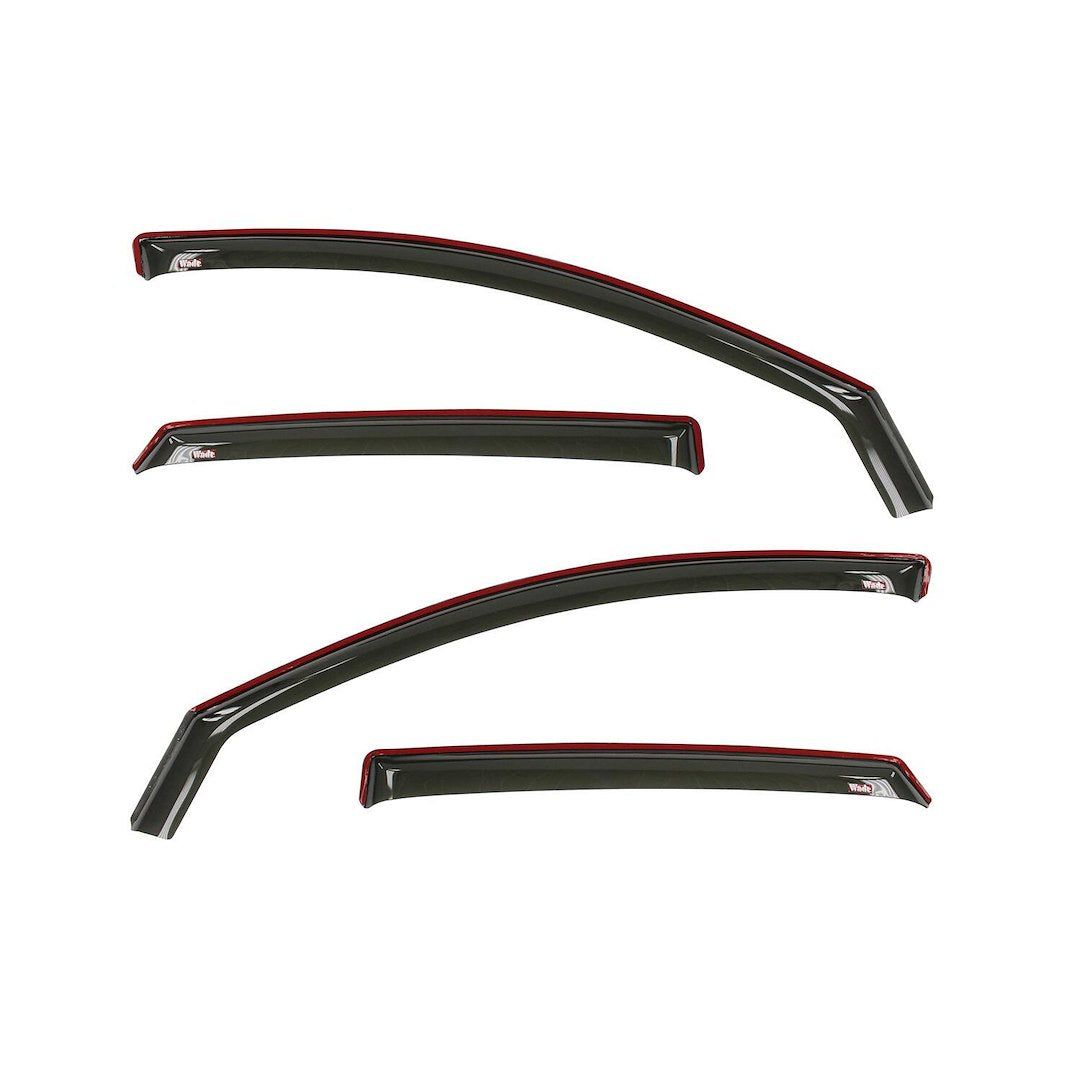 Product of Westin Automotive 72-44491 Wade Wind Deflectors Inside Channel Rainguard 