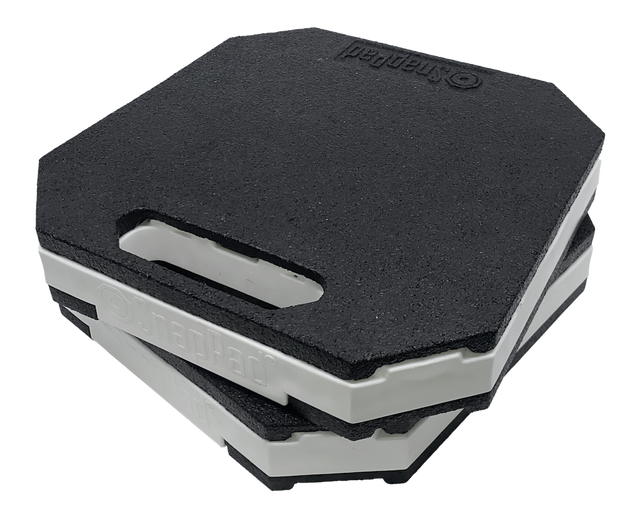 Snappad Stk2-White Trailer Stabilizer Jack Stand Pad||onwhite-White2pk.Png||85||sntk2white||1745392