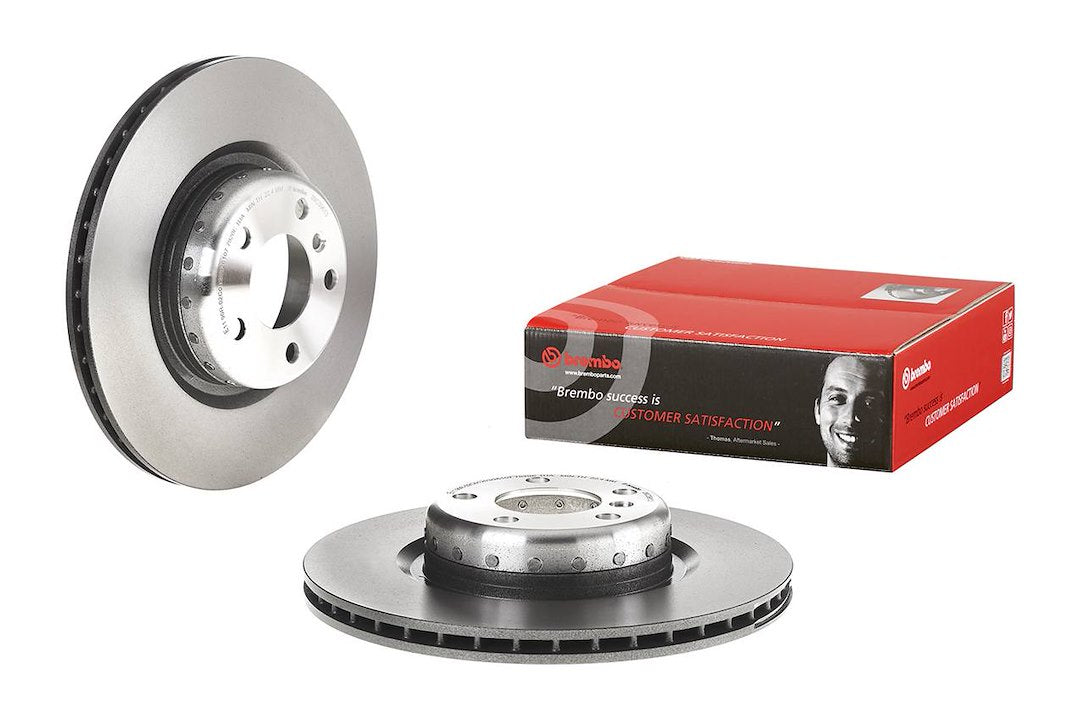 Product of Brembo 09C39613C02 Vented 1 Piece Brake Rotor 