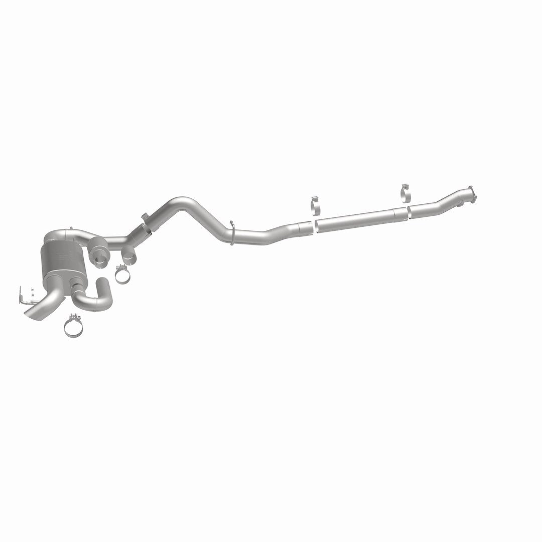 Product of Magnaflow Performance 19559 Overland Series Cat-Back System Single Exhaust System Kit 
