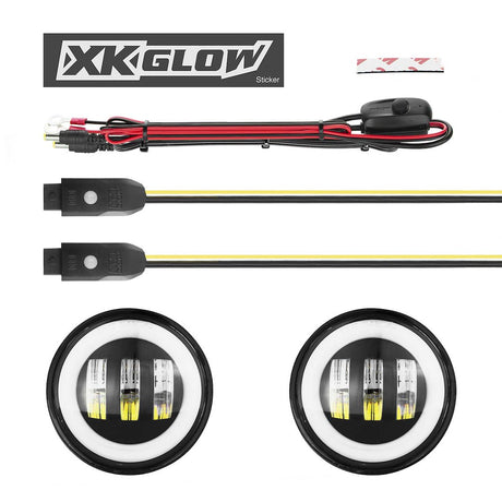 Product of XK Glow XK042010-B-JL Driving/ Fog Light 