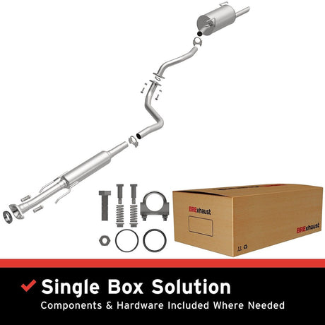 Product of BRE Exhaust 106-0157 Direct-Fit Exhaust Series Cat-Back System Exhaust System Kit 