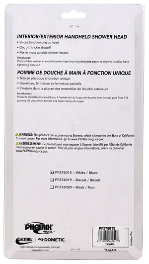Phoenix Products Pf276015 Shower Head||pf276015_02.Jpg||87||v46pf276015||1609766