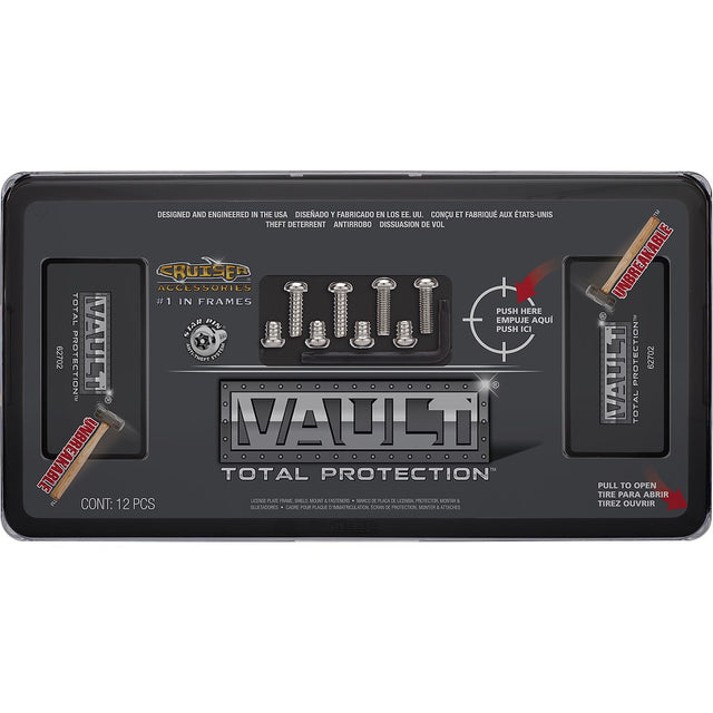 Cruiser 62702 License Plate Frame||62702_Main-Vault_Black_Smoke-Inpack.Jpg||85||c3462702||1286035
