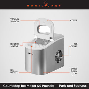 Product of Magic Chef Mcim22sv Ice Machine