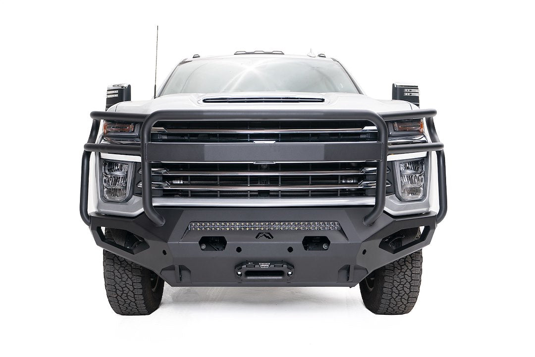 Product of Fab Fours CH20-X4950-1 Matrix Series Steel Powder Coated Bumper 