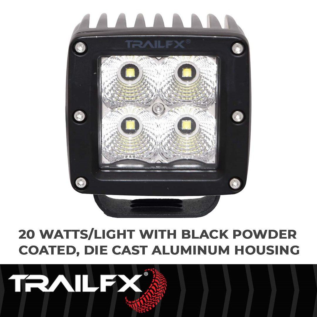 Product of TrailFX 2X2CF Driving/ Fog Light 