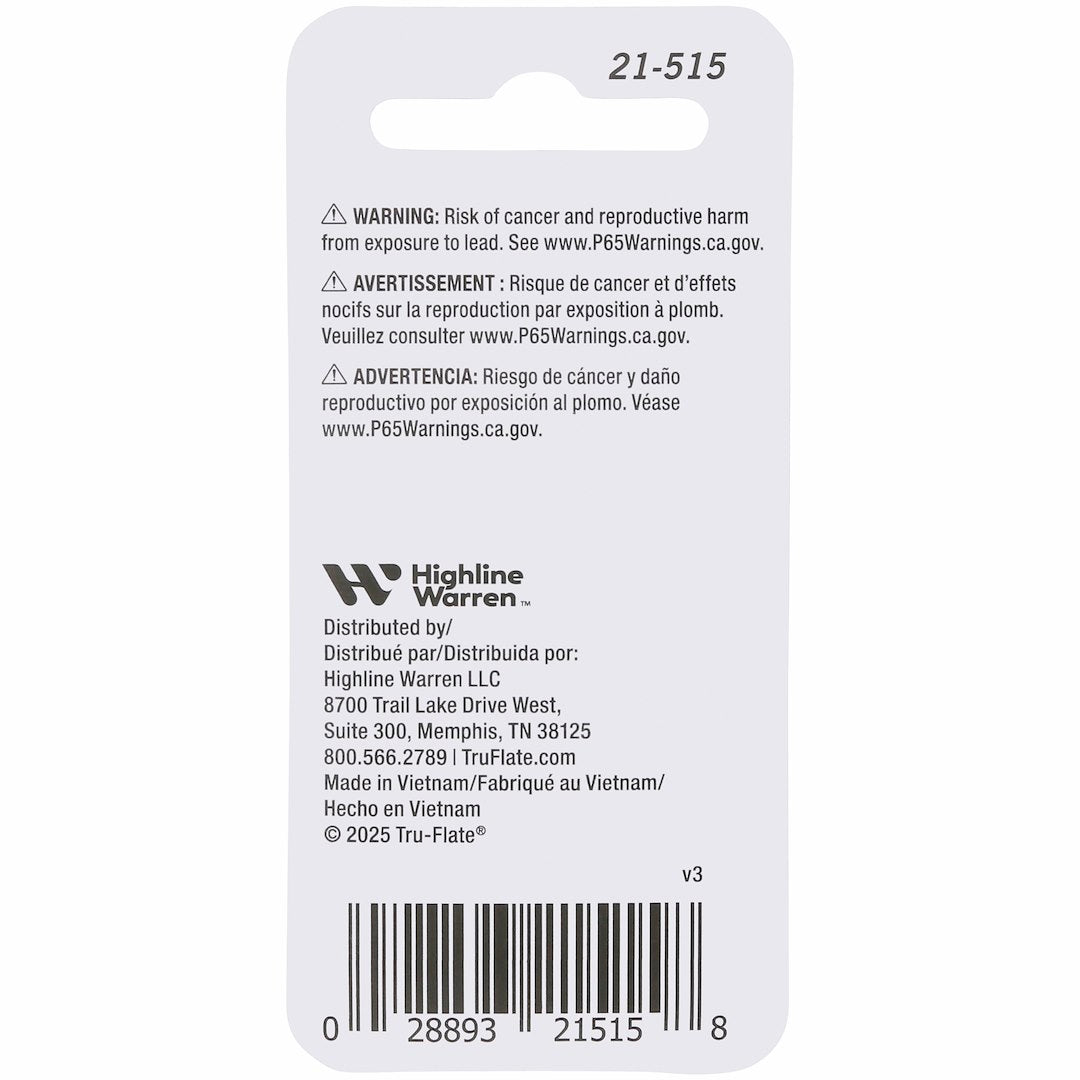 Tru Flate 21-515 Coupler Fitting||21-515_2.Jpg||87||t2f21515||2245838