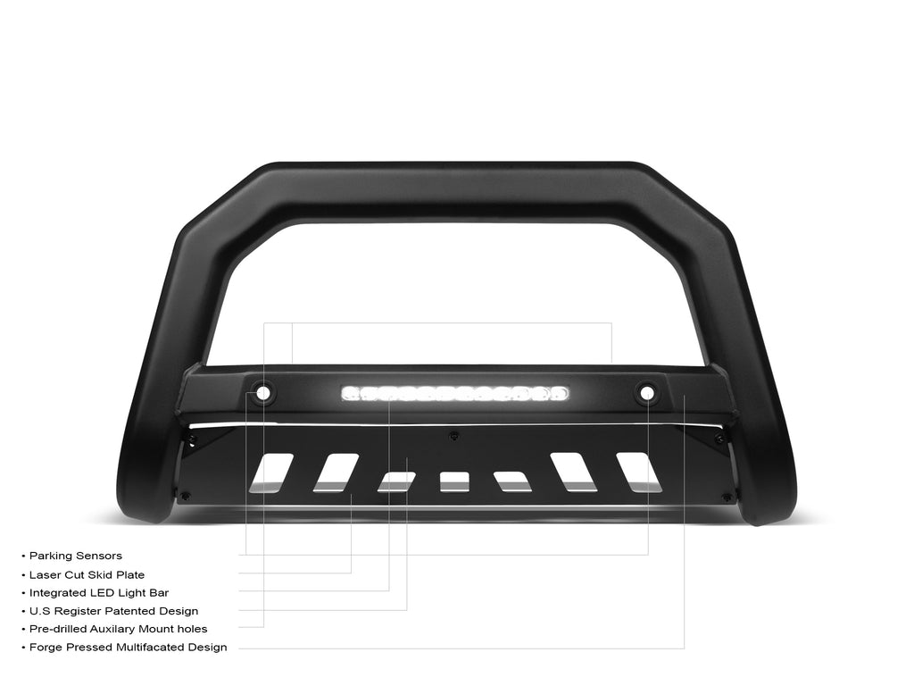 Product of Armordillo 8705513 Bull Bar  with skid plate 
