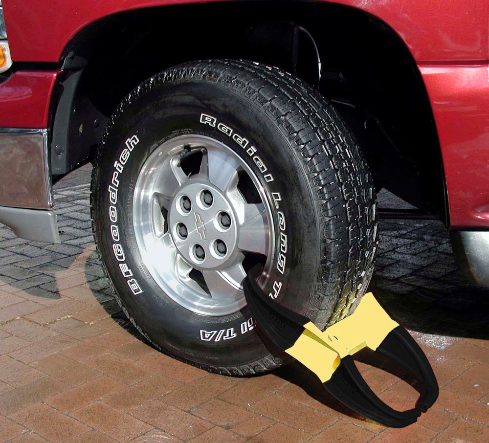 Product of Rack-Em Ra-25 Trailer Wheel Locking Boot