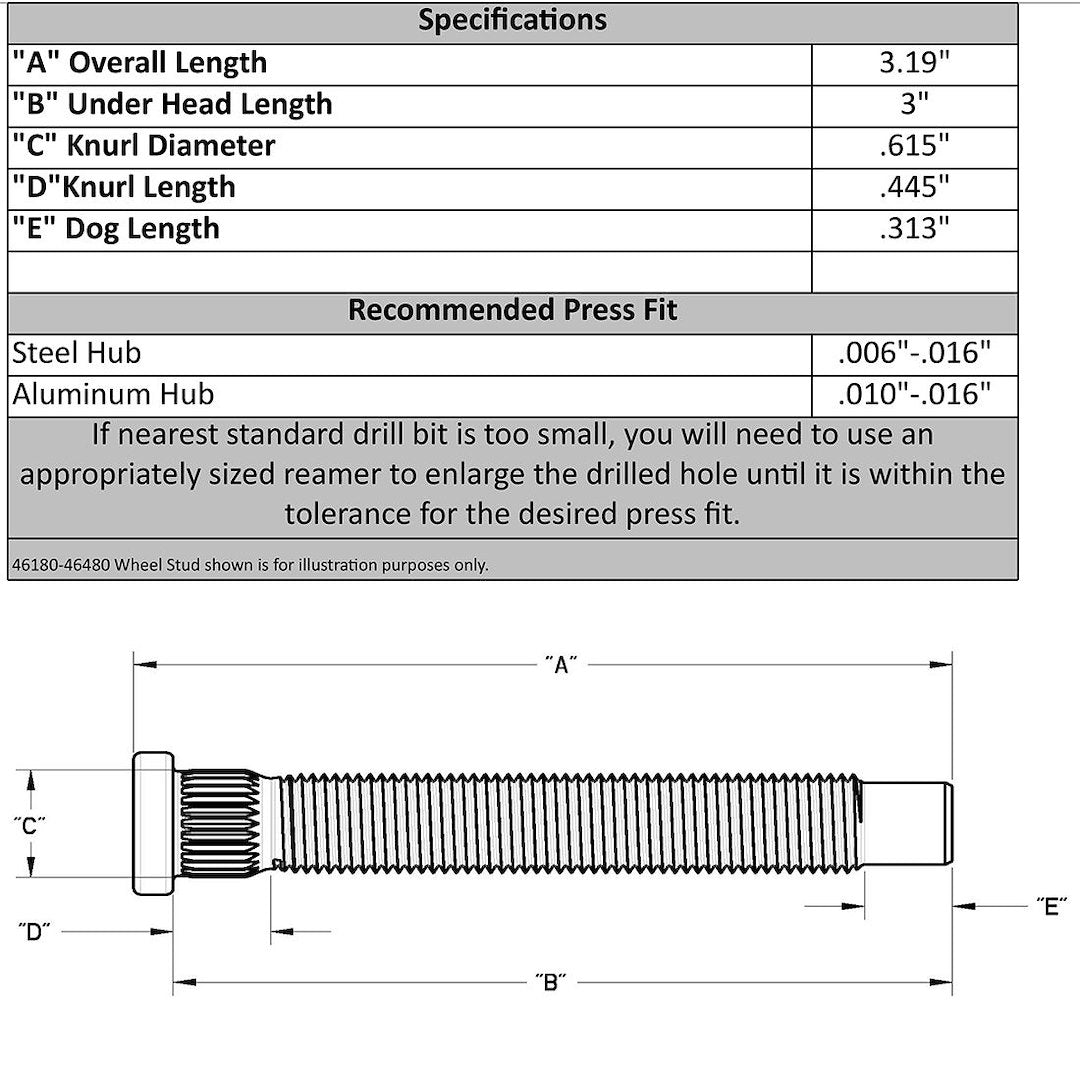 Moroso Performance 46180 Wheel Stud||46180_1.Jpg||86||m2846180||860072