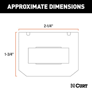 Curt 58303 Trailer Wiring Connector Mounting Bracket||58303_3008x1990_Ca.Jpg||86||c9358303||1680111
