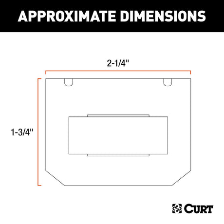 Curt 58303 Trailer Wiring Connector Mounting Bracket||58303_3008x1990_Ca.Jpg||86||c9358303||1680111