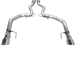 Product of AWE Tuning 3020-32650 Track Edition Cat-Back System Dual Exhaust System Kit 
