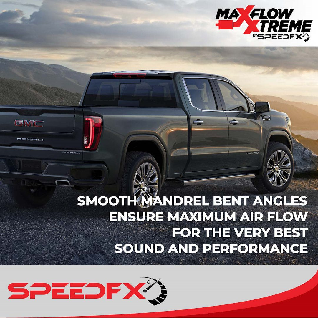 Product of SpeedFX 50102 MaxFlow Xtreme Cat Back System Single Exhaust System Kit 