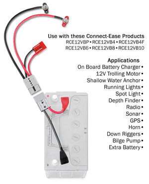 Product of Connect-Ease Rce12vbm6ck Battery Connection Harness