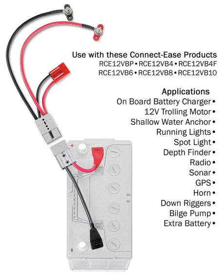 Product of Connect-Ease Rce12vbm6ck Battery Connection Harness