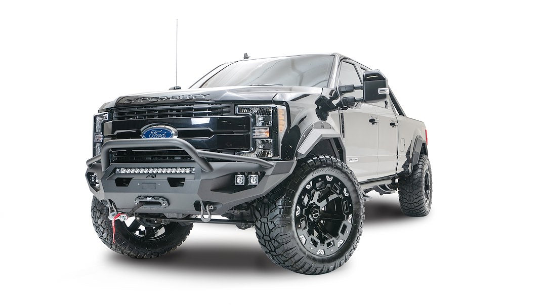 Product of Fab Fours FS11-X2552-1 Matrix Series Steel Powder Coated Bumper 