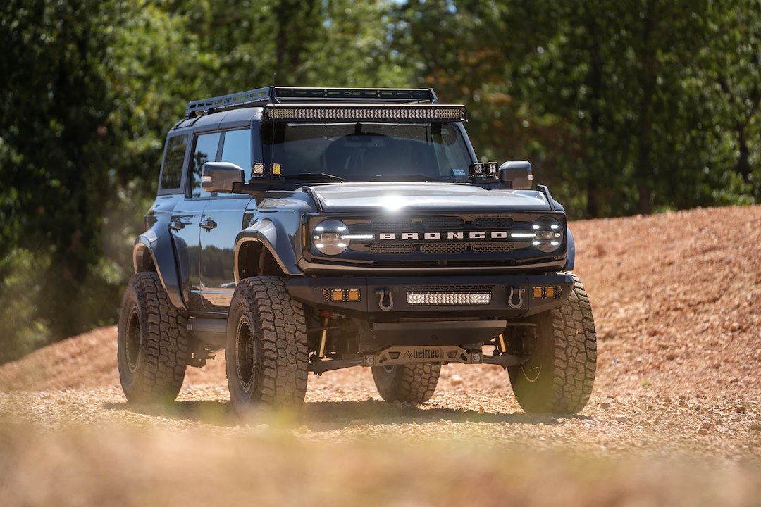 Product of DV8 Offroad FBBR-06 OE Plus Steel Powder Coated Bumper 