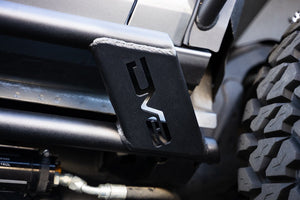 Product of DV8 Offroad SRBR-04 Rock Sliders Nerf Bar With Surface Steps 