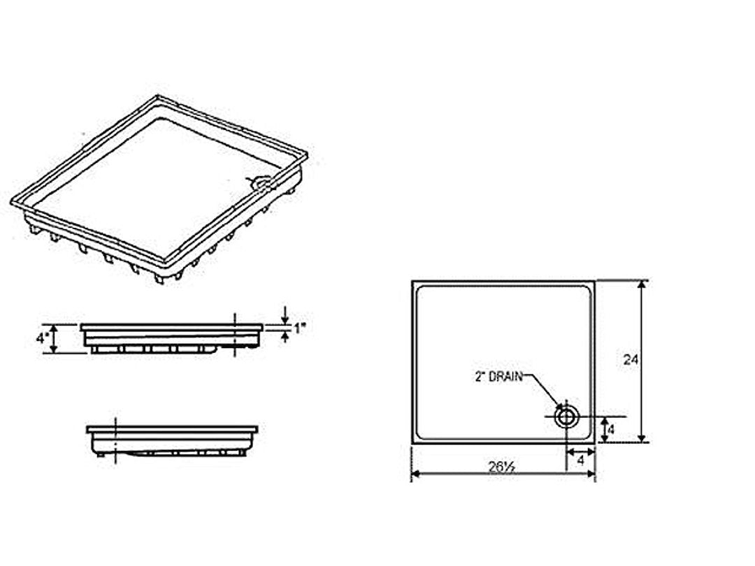 Product of Icon 00461 Shower Pan