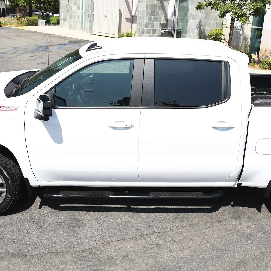 Product of Westin Automotive 21-4135 Platinum Nerf Bar With Surface Steps 