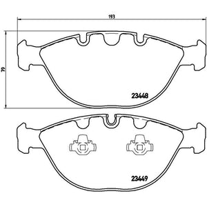 Product of Brembo P06028 Brake Pad - Set Of 4 