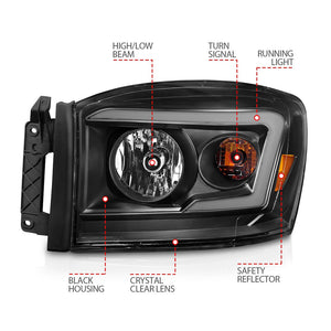 Anzo Usa 111524 Headlight Assembly||||87||a1r111524||2001984