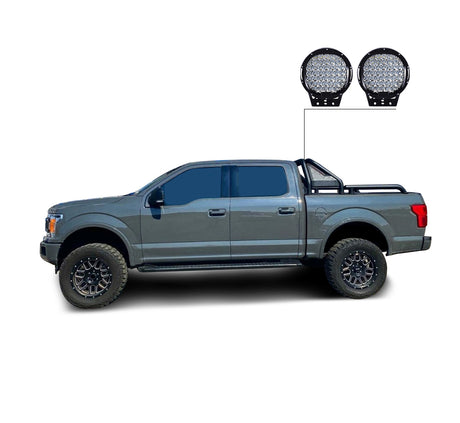 Black Horse Offroad Glrb-01b-Pl69b Truck Bed Bar||||86||blkrb01bpl69b||2008032