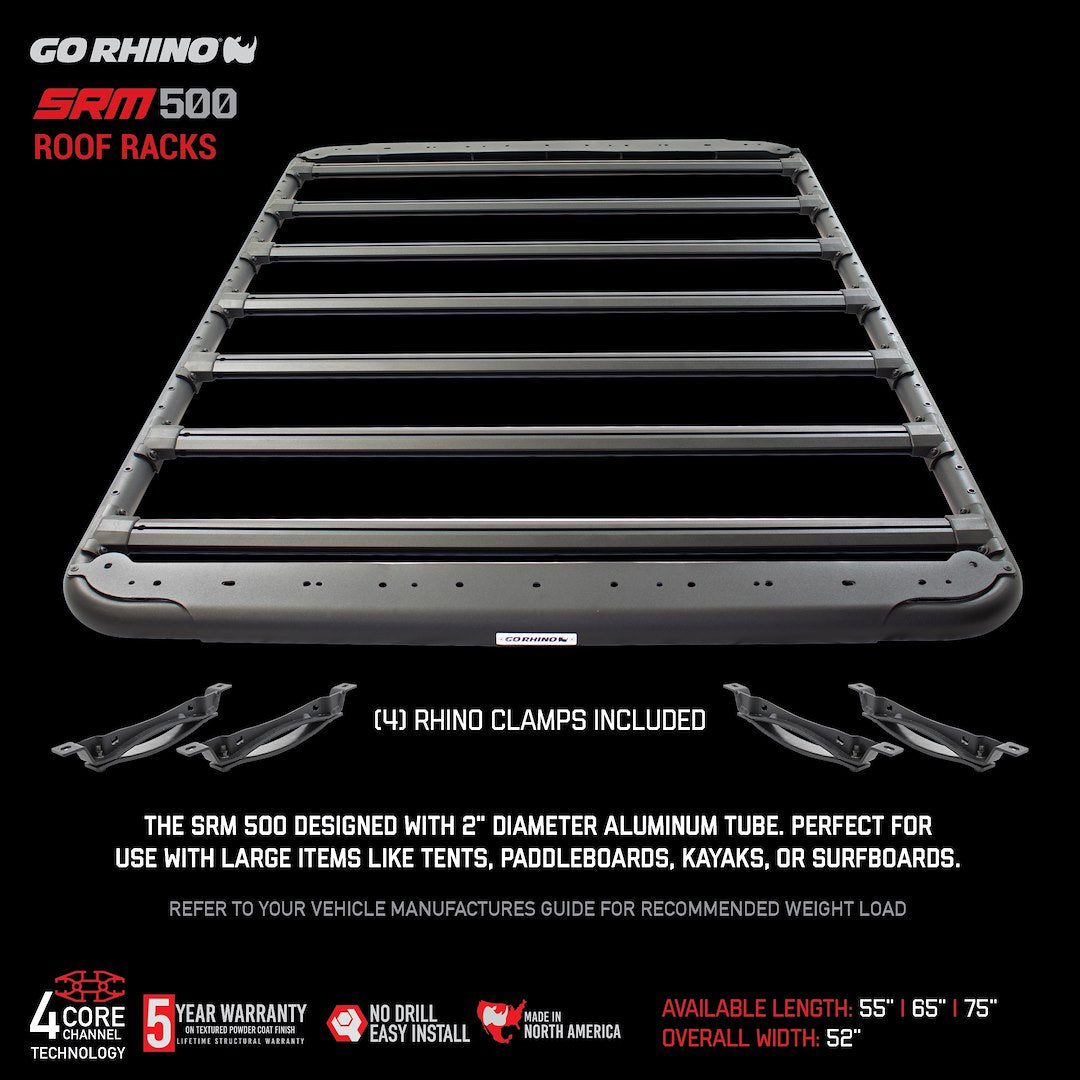 Product of Go Rhino 5935075t Roof Rack
