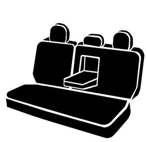 Product of Fia TRS45-11 BLACK Wrangler Black Saddleblanket Seat Cover 
