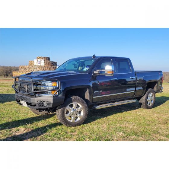 Product of Ranch Hand MFC151BM1 Midnight Series Steel Matte Powder Coated Bumper 