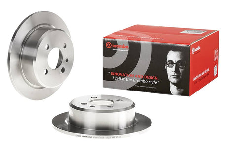 Product of Brembo 08394724C02 Solid 1 Piece Brake Rotor 