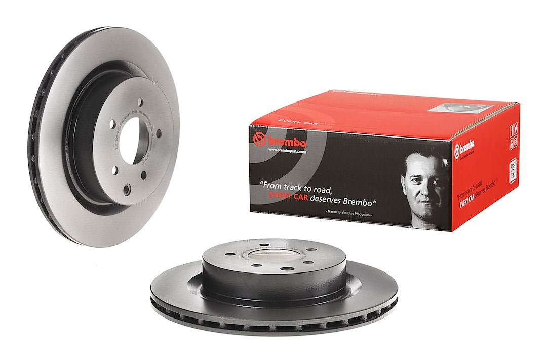 Product of Brembo 09735621C02 Vented 1 Piece Brake Rotor 